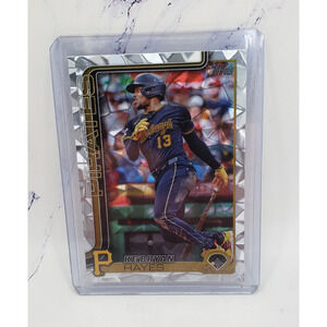 2025 Topps Series 1 - Ke'Bryan Hayes Pittsburgh Pirates #248 Diamante Foil